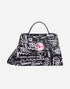 Layla Bag Glimmed Book Nera